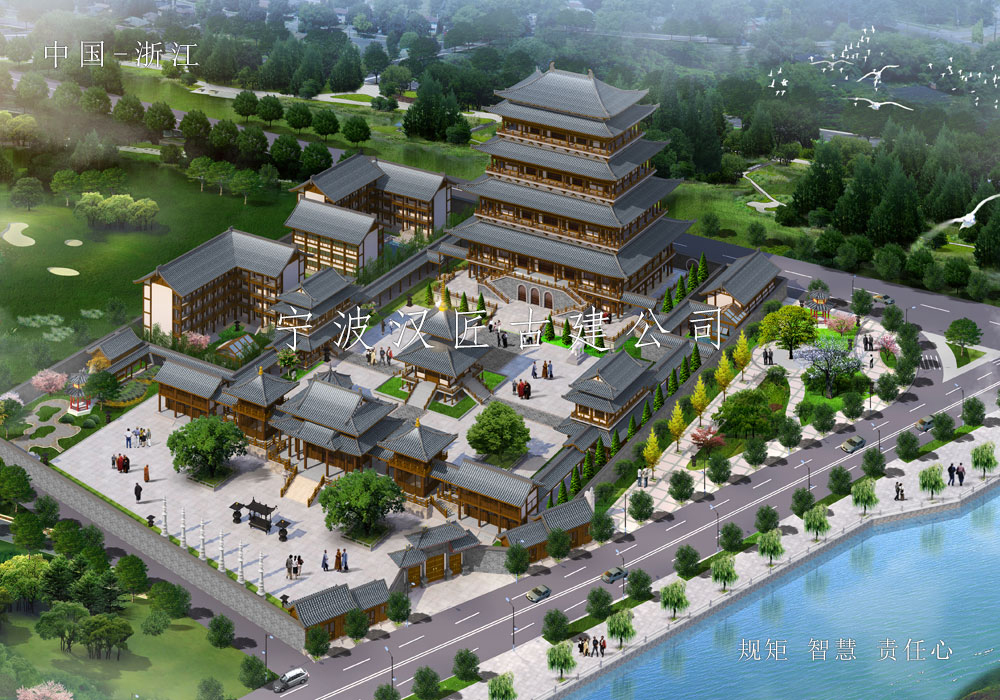 寺院改擴建規(guī)劃設(shè)計施工-陽江石覺寺